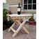 Table d'appoint pliante en bois Grandview Adirondack