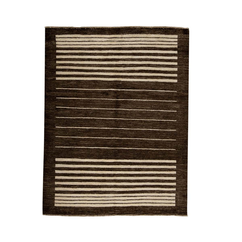 Handmade Wool Striped Area Rug