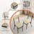 Chetopa 4 - Person Four Leg Dining Set