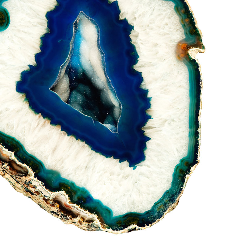 «Méditerranée Agate A» par GI ArtLab, reproduction sur toile