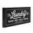 Vintage Laundry Sign Cursive by Lettered And Lined - Graphic Art-105327645-105327648