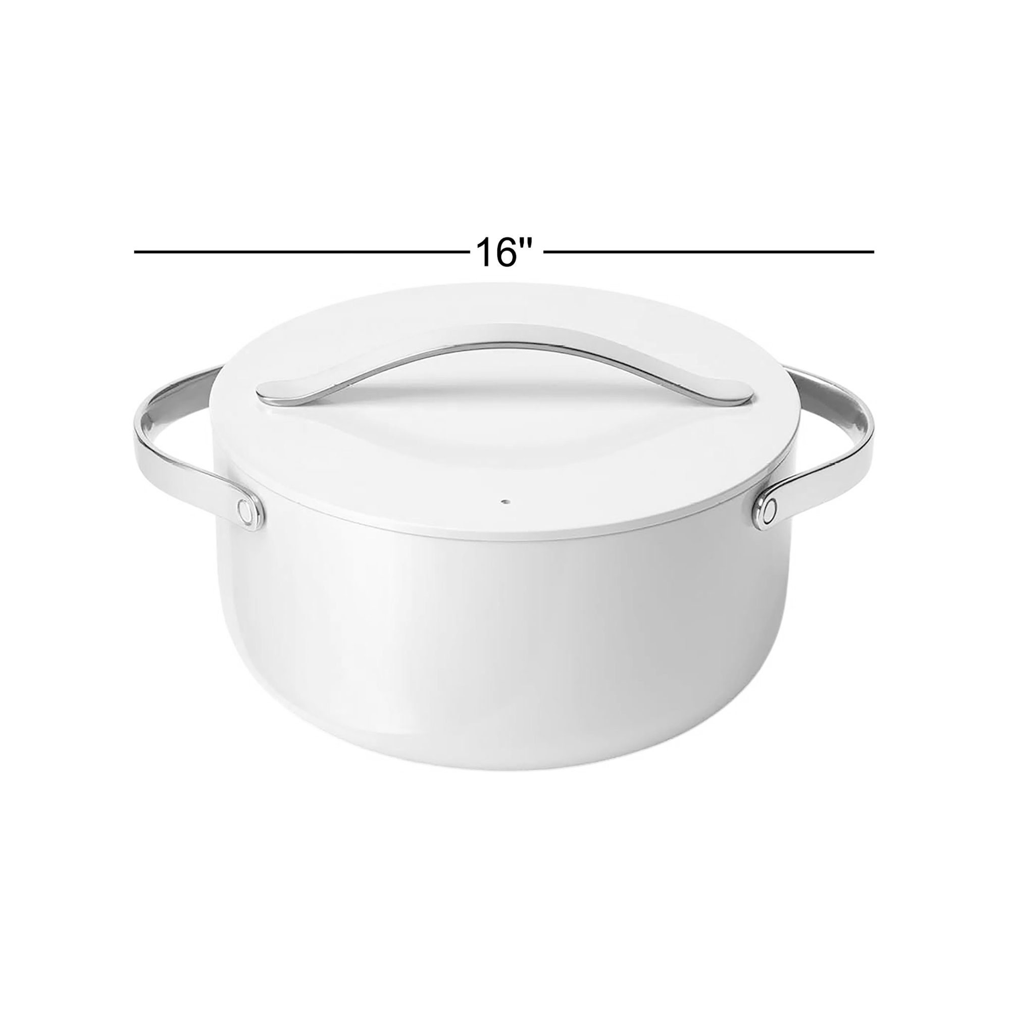 Caraway 6.5Qt Nonstick Ceramic Dutch Oven, Gray