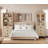 2 Column 3 Tier Bookcase With Drawer,73.3" Tall Floor Standing Bookshelf,Modern Farmhouse Display Storage Cabinet With Adjustable Shelves-2072621558