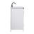 Slayton 24'' Single Bathroom Vanity with Engineered Marble Top-709610868