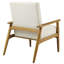 Fauteuil d'appoint en tissu Jensen Boucle-101174280-101174281