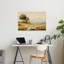 Reproduction d'art mural abstrait blanc-130499713