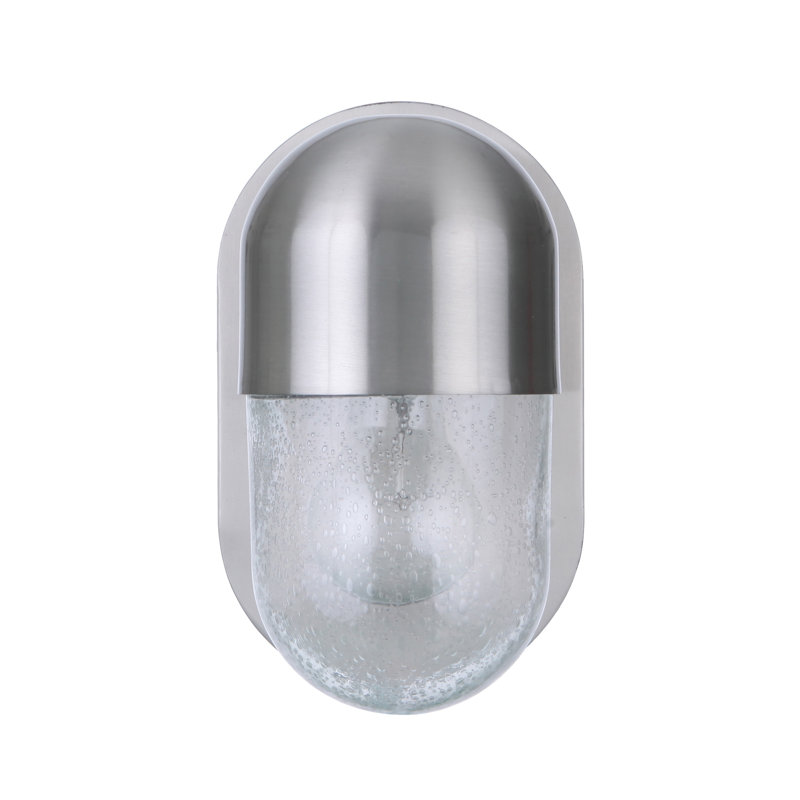 Plafonnier encastré 1 lumière Rochel, Nickel