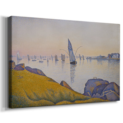 Morning Calm, Concarneau (Opus 219) - Paul Signac - Toile tendue avec châssis - 1891