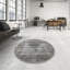 Tapis gris abstrait Sely-1923937892