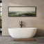 «Green Wetland», art mural abstrait paysage, impression numérique sur toile giclée sur toile-111653630-111653632