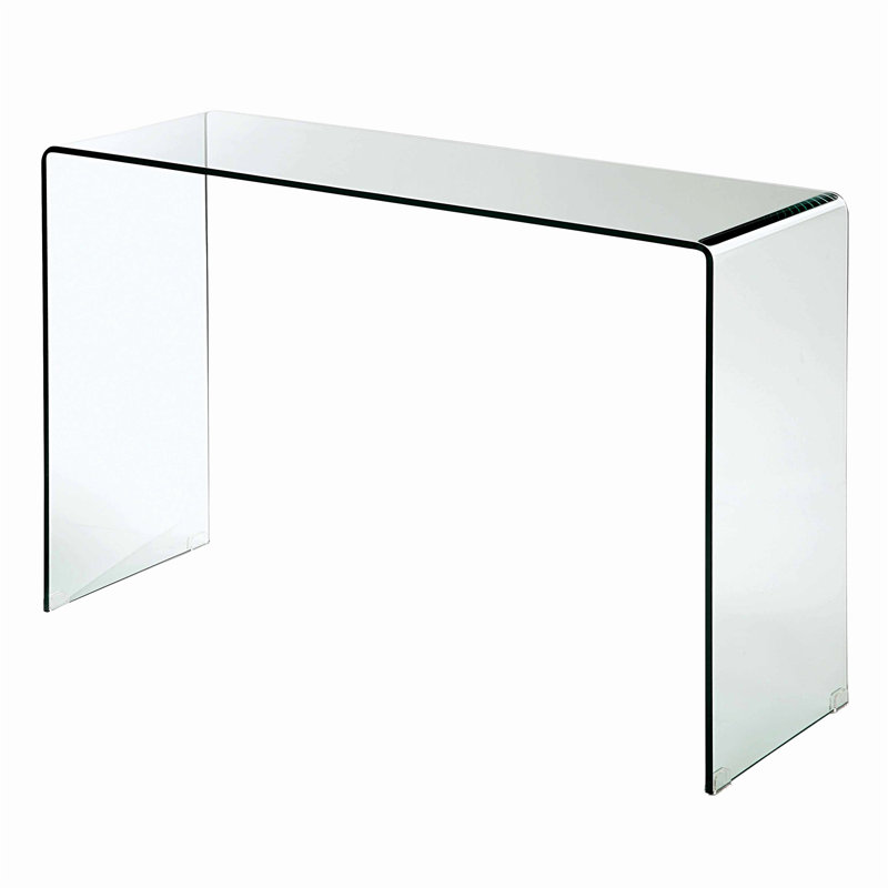 Gracelyn 43'' Glass Console Table