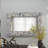 Multi Colored Paper Handmade Recycled Magazine Frame Room Wall Mirror,