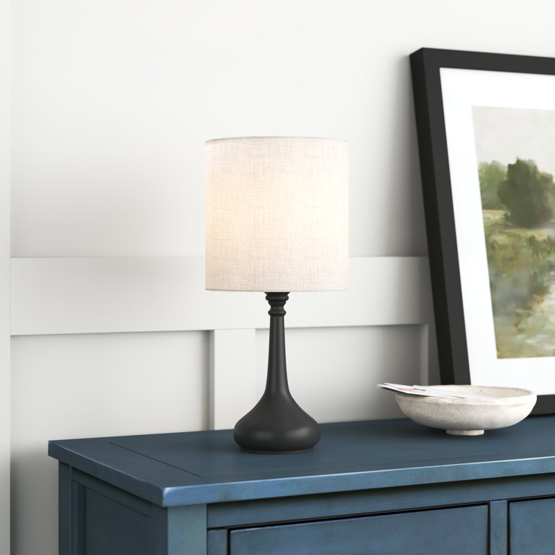 Ensemble de lampe de table 15,25 "Briggston, Gris, Noir