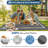 Outdoor Furniture Reversible Outdoor Area Rug Waterproof Plastic Patio Carpet UV & Weather Resistant Easy to Clean Modern Deck Ma-125284874-125284875
