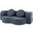  77" Upholstered Convertible Futon Sofa -2138854304