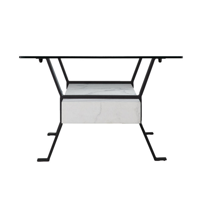 Ferrick Glass Top Coffee Table