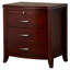 Aleidy 26'' W Solid Wood Nightstand-1825651505