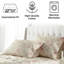 Ensemble de draps 100% coton à densité de tissage 300 fils Mystic Garden Collection-870885771-870889523