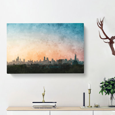 The Chicago Illinois Skyline - Wrapped Canvas
