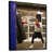 Black Floater Framed
