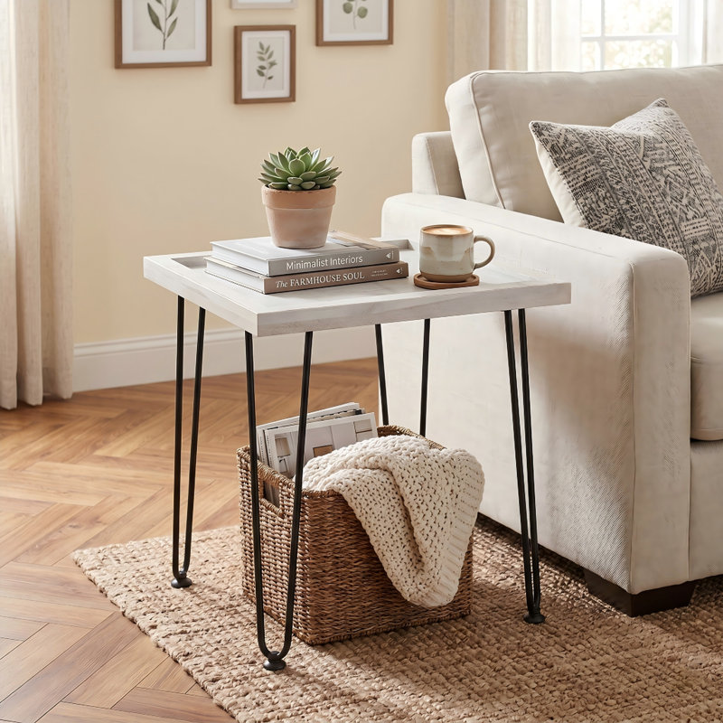 Table basse en bois massif