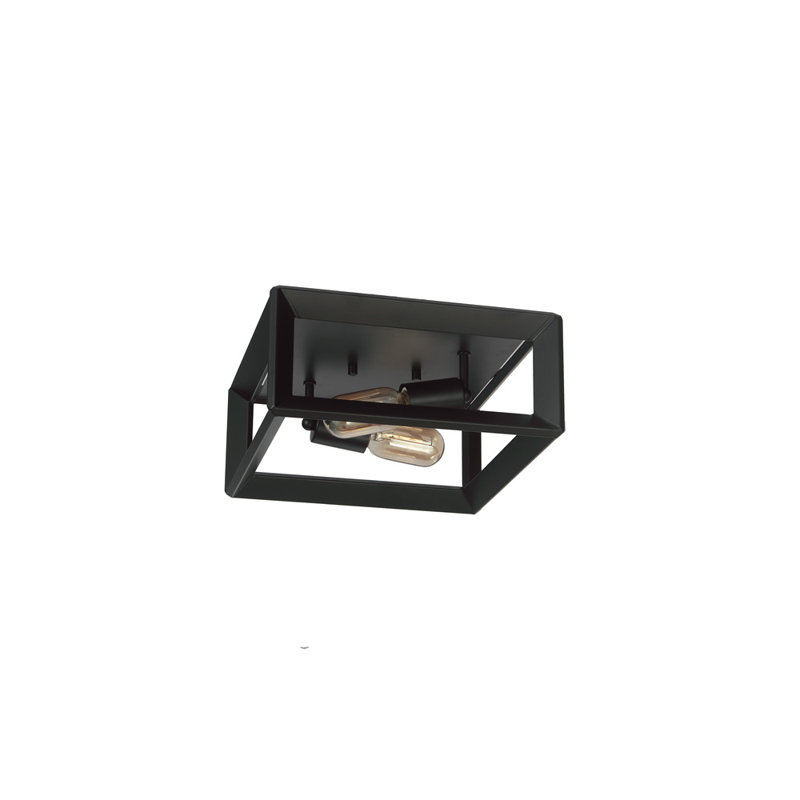Plafonnier encastré 2 lumières 12 po