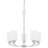 Dixon 5 - Light Steel Dimmable Chandelier-366955013