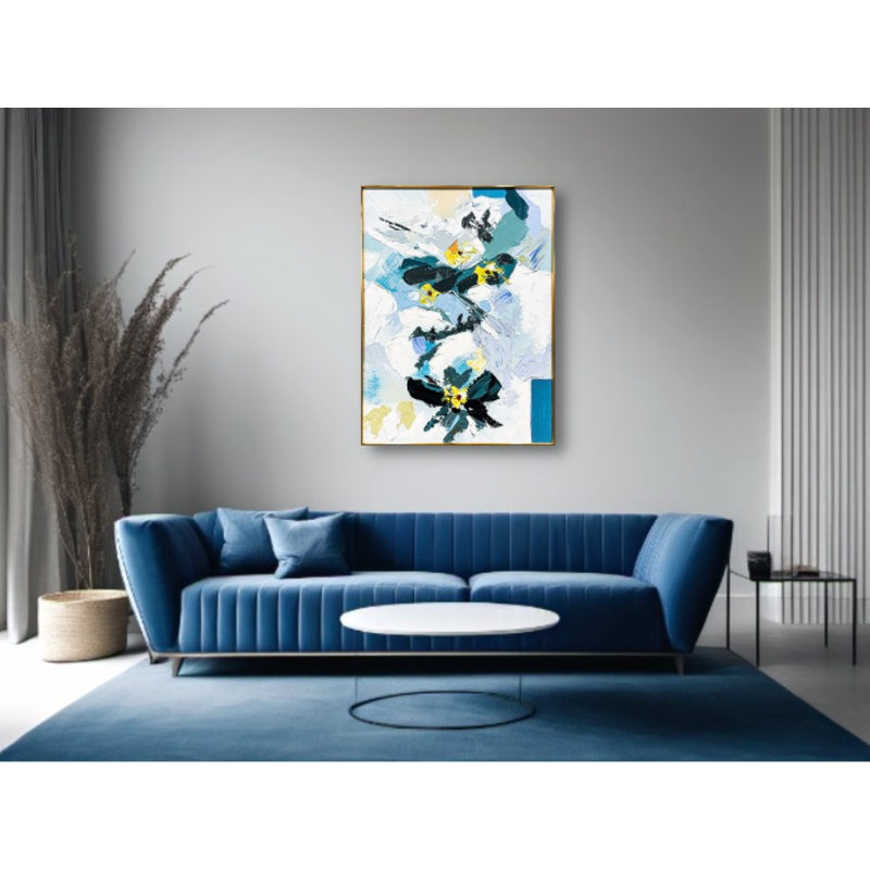 Tranquil Serenity B - Abstract Oil Painting on Canvas