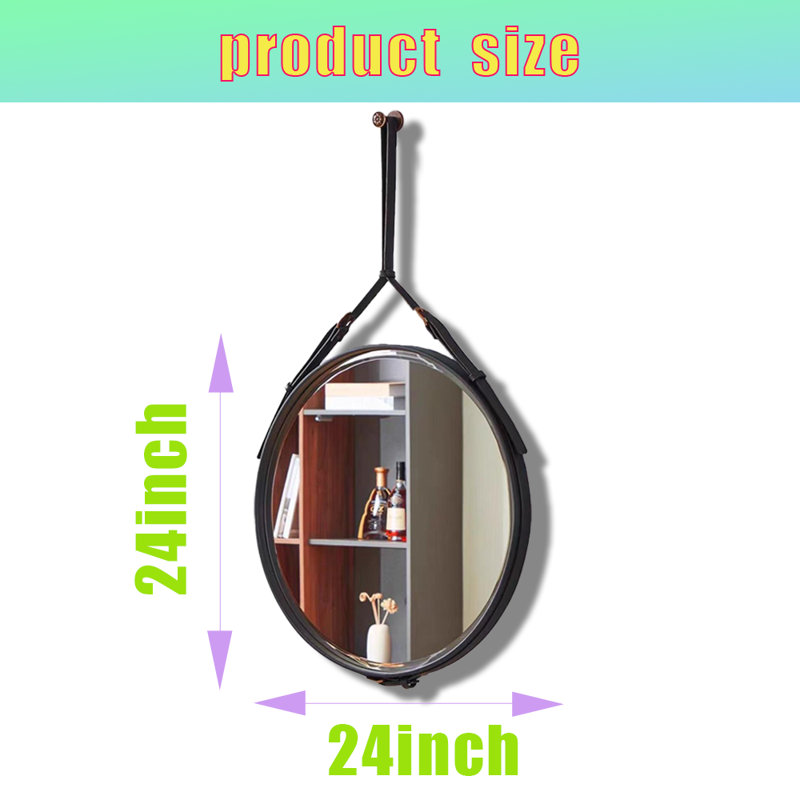 Hanging Mirror, Black