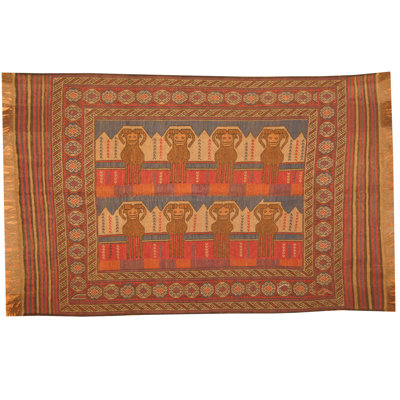 Wool Geometric Indoor Rug