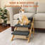Wooden Foldable Pet Stairs/Steps-1531165565