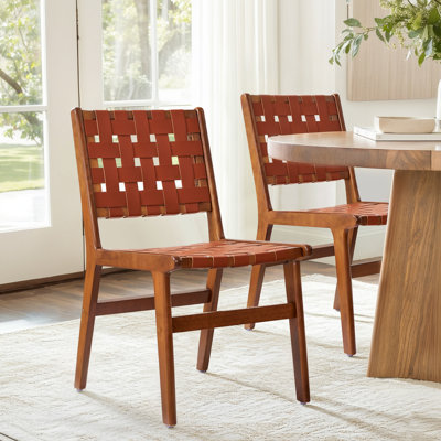 Chaise en similicuir Anirvin