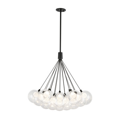 Bolla Steel LED Chandelier