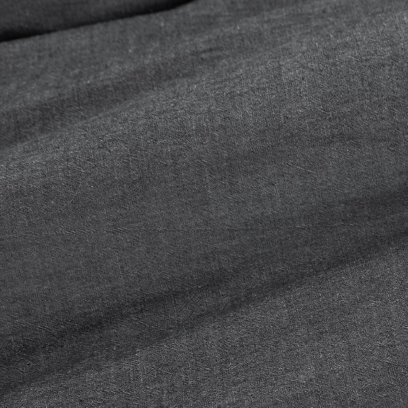 Ensemble d'édredon en coton avec rembourrage intérieur en microfibre Best vendeur, Gris foncé