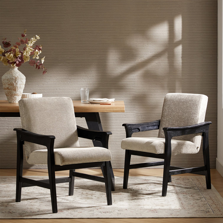 Wolfhurst Solid Wood Adjustable Height Bar Stool Set Of 2