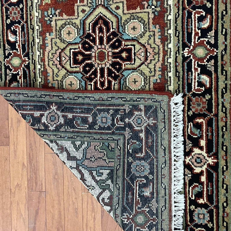 Tapis en laine fait à la main Heriz