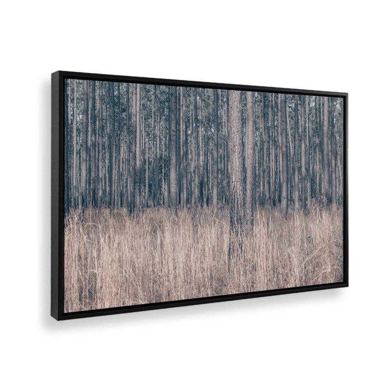 Stitched by Nathan Larson Canvas Art Print, Black, Floater Frame, 12" H x 18" W