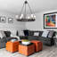 Campuzano 6 - Light Waggon Wheel Chandelier