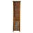 Yarissa Freestanding Multifunctional Linen Accent Storage Cabinet with Glass Doors and Adjustable Shelf
