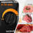 Electric Home Food Slicer 150W Stainless Steel Blade Adjustable Thickness for Meat Cheese Bread