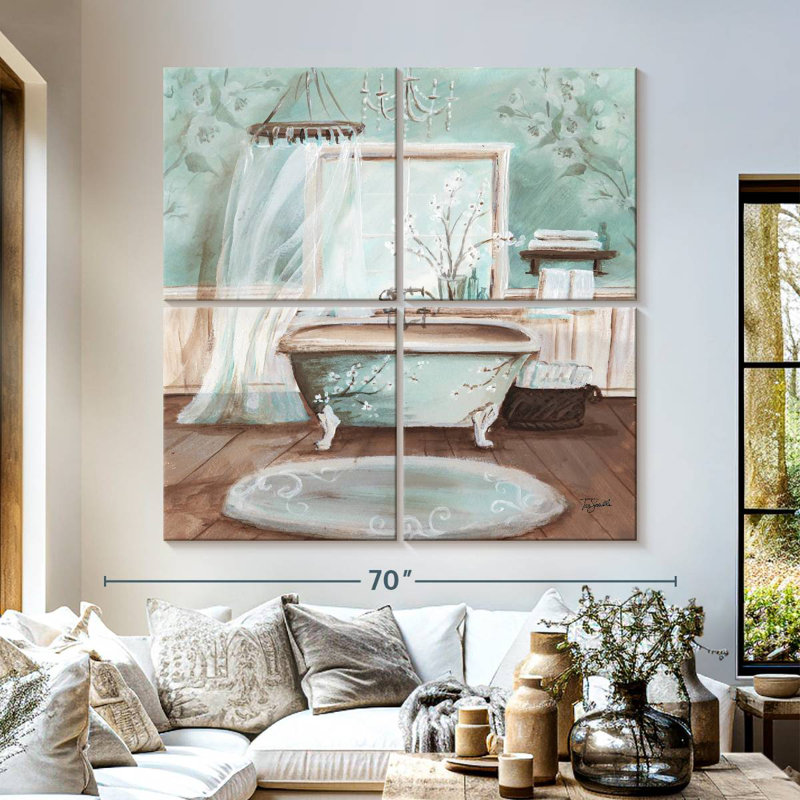 Kerrick Aqua Blossom Bath II