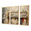 Rustic Brown Piano Melody I - Piano, art mural-30645335-30645330