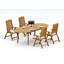 Marley Outdoor Teak Dining Set-753889497