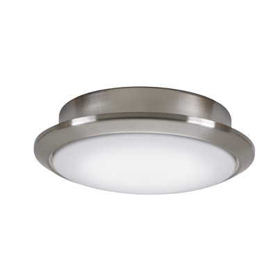 Ensemble de lumières DEL choisies pour la température de couleur (CCT) du ventilateur de plafond Wrap - nickel brossé