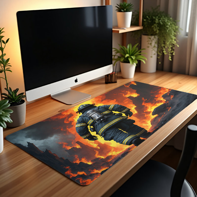 Polyester Desk Pad, 31.5x15.5