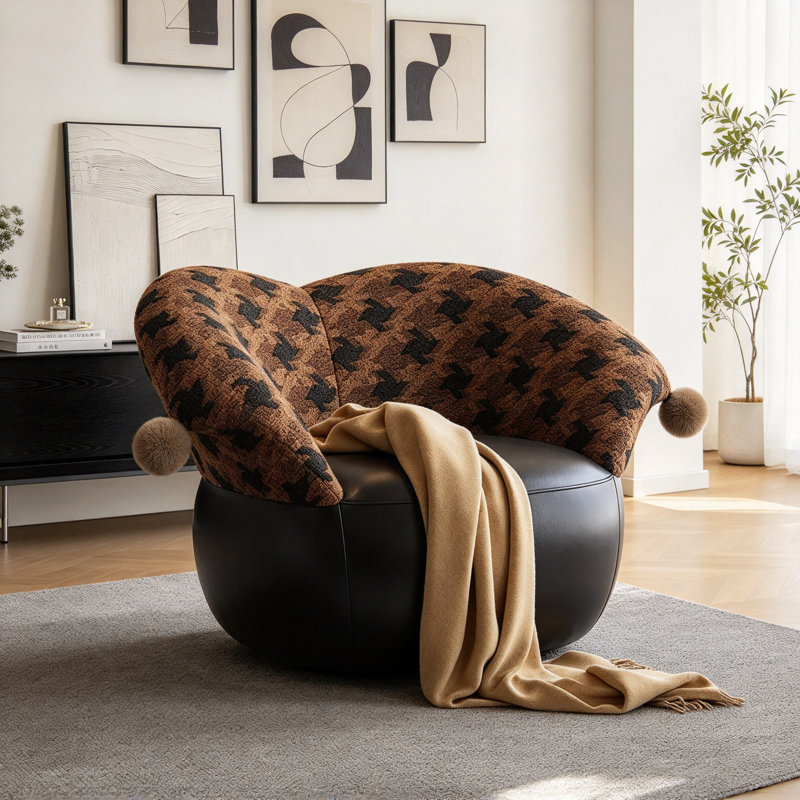 Chaise de luxe moderne, simple et légère