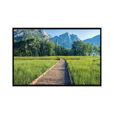 «Morning Serenity Yosemite Valley», reproduction d'art sur toile encadrée
