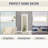 Crystal Tufted Full Body Mirror, Large Floor Mirror, Full length Mirror, Standing Mirror, Big mirror-1041664396