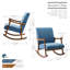 Solid Wood Rocking Chair-1029552058