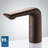 Oil-Rubbed Bronze Touchless Sensor Faucet – Deck-Mounted Commercial Automatic Sink Tap with Infrared Activation